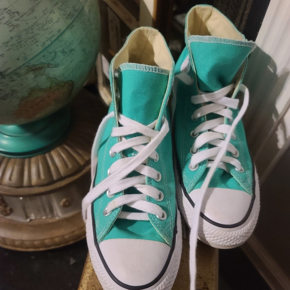 Fashion week fab Converse hightops